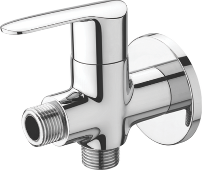 Way Angular Stop Cock With Wall Flange