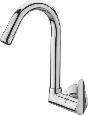 Sink Cock With Swinging S.S. Spout (W.M.)