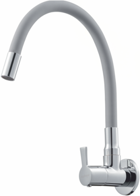 Sink Cock with swinging spout (W.M.)