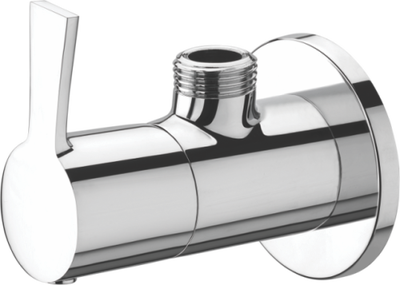 Angular Stop Cock with Wall Flange