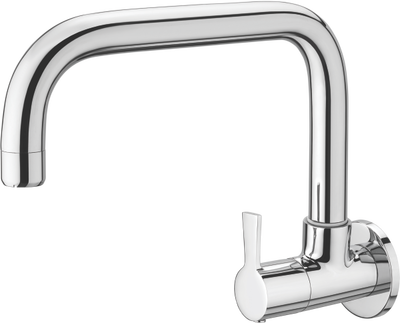 Sink Cock With Extended Swinging Spout (W.M.)
