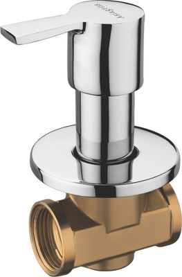 Flush Cock With Adjustable Wall Flange (25 mm)