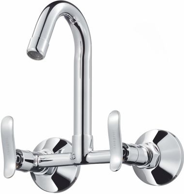 Sink Mixture With Regular Swinging Spout (W.M.)