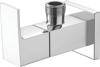 Angular Stop Cock With Wall Flange