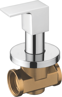 Flush Cock With Adjustable Wall Flange (25mm)