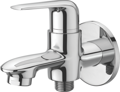 Way Bib Cock Single Handle With Wall Flange