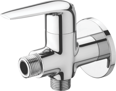 Way Angular Stop Cock With Wall Flange