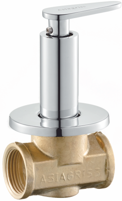 Flush Cock With Adjustable Wall Flange (25mm)