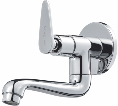 Sink Cock With Swinging Spout (W.M.)