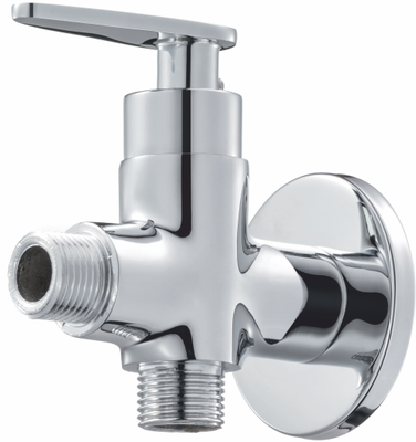 Way Angular Stop Cock With Wall Flange