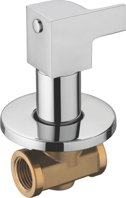 Concealed Stop Cock With Adjustable Wall Flange (15mm)