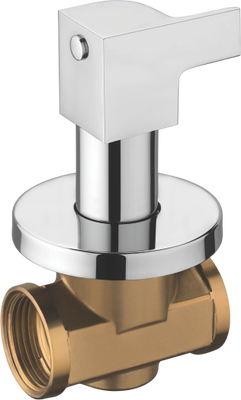 Flush Cock With Adjustable Wall Flange (25mm)