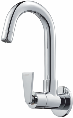 Sink Cock With Swinging Spout (W.M.)