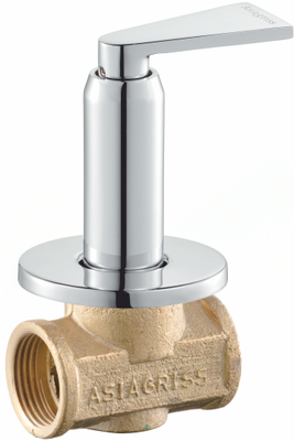 Flush Cock With Adjustable Wall Flange (25 mm)