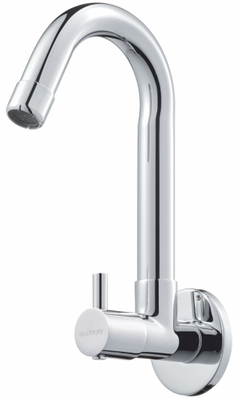 Sink Cock With Swinging Spout (W.M.)