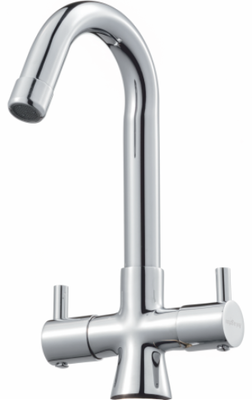 Centre Hole Basin Mixture Regular Spout with 450mm Hose