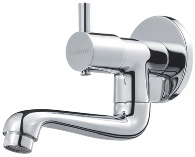 Sink Cock With Swinging Spout (W.M.)