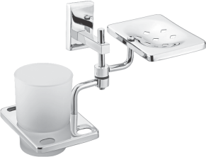 Soap Dish with Tumbler Holder