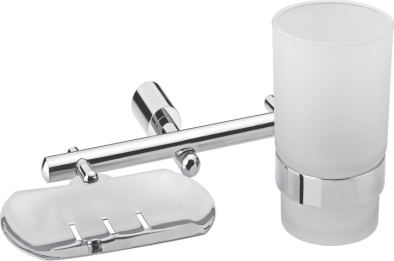 Soap Dish With Tumbler Holder